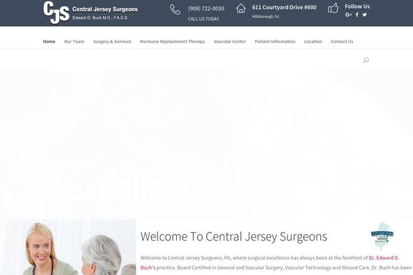 Hue theme site design template sample