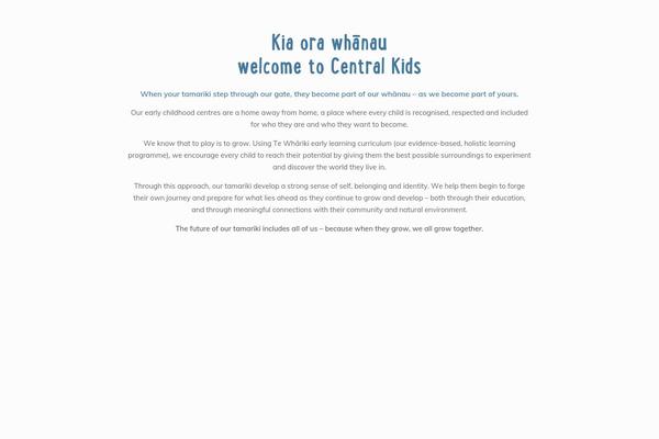 centralkids.org.nz site used Betheme-child-theme-01
