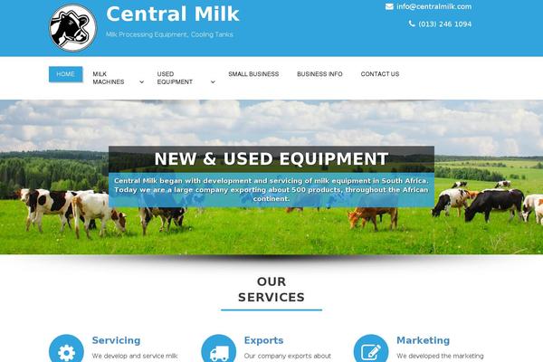 Enigma theme site design template sample
