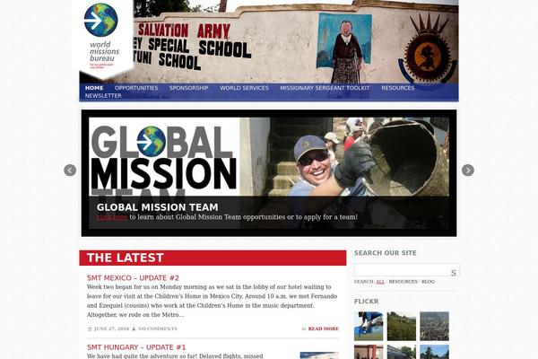 missions theme websites examples