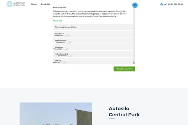 centralparking.ch site used Parkivia