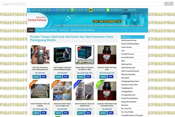 Virtamart theme site design template sample