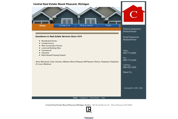 Site using Real Estate Website Builder plugin
