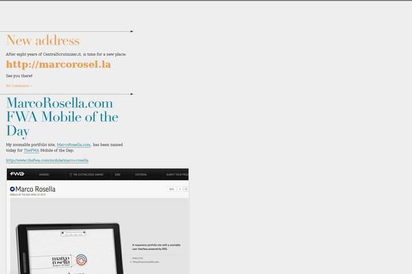 centralscrutinizer.it site used Kombination