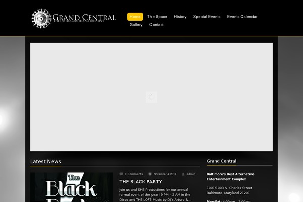 Retina-blog theme site design template sample