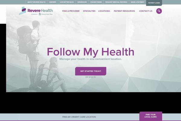Ro theme site design template sample