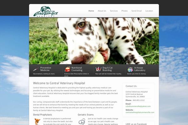 Enfold theme site design template sample