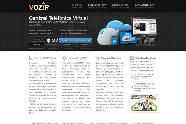 Rackhost theme site design template sample