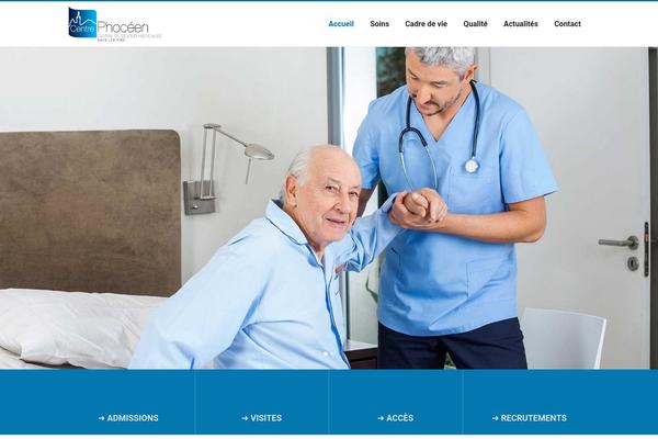 Site using Leaflet Map plugin