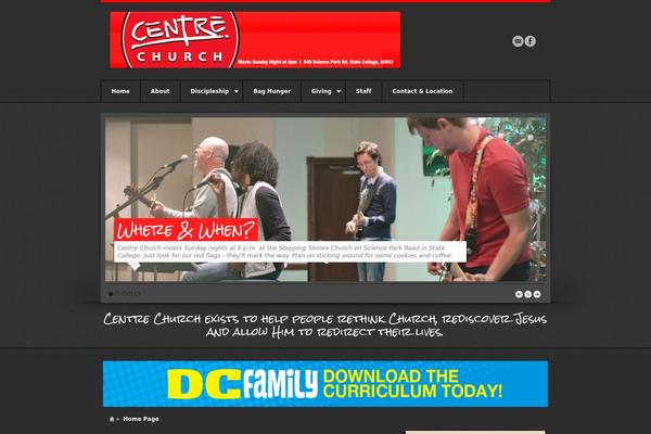 Understrap-child theme site design template sample