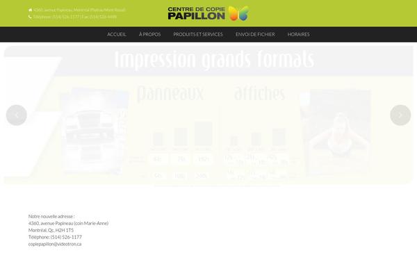 Espresso theme site design template sample