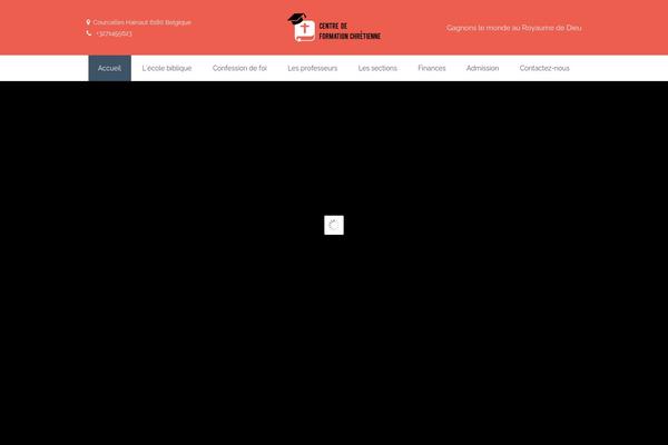 Forgiven theme site design template sample