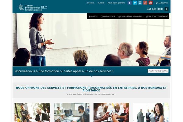 Kallyas theme site design template sample