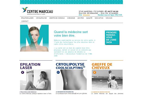marceau theme websites examples