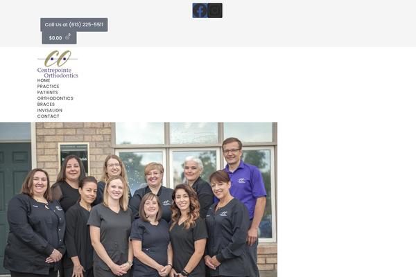 Dentist-wp theme site design template sample