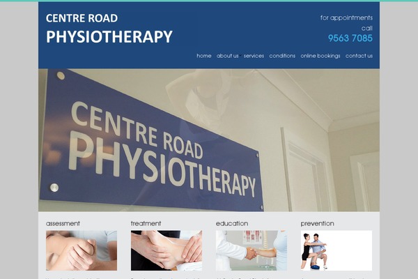 centrerdphysio.com.au site used Centrerd