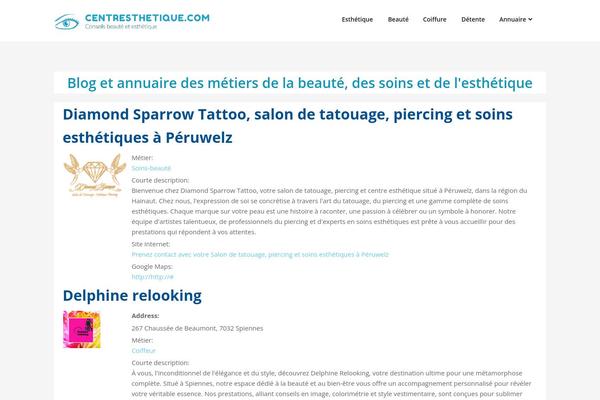 SpicePress theme site design template sample