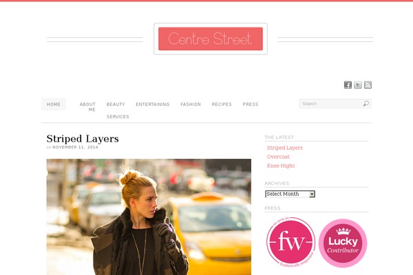 Platform theme site design template sample