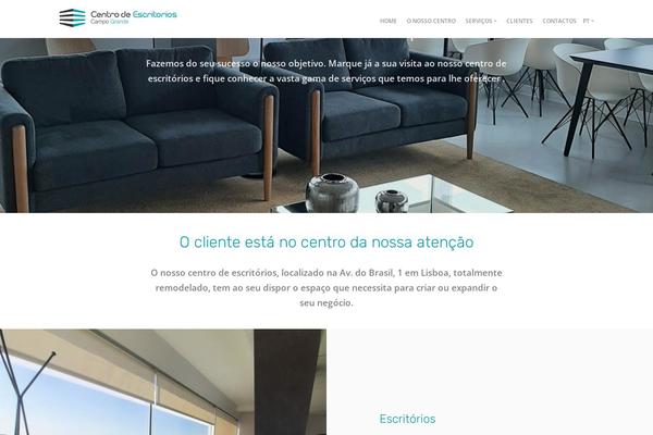 Stack Child theme site design template sample