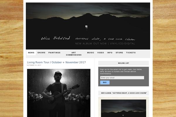 Site using Audiotheme plugin