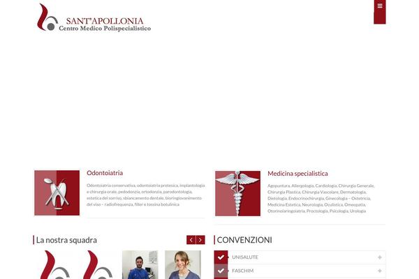 Clinico theme site design template sample