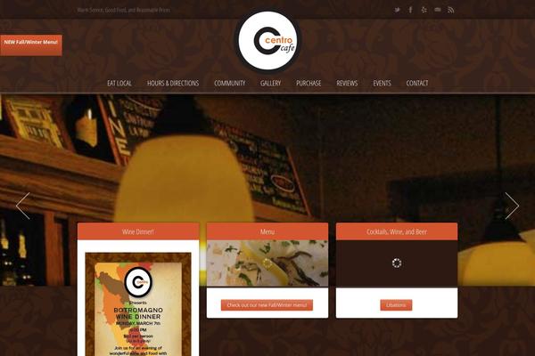 Salient theme site design template sample