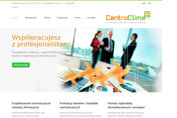 centroclima.pl site used Centroclima