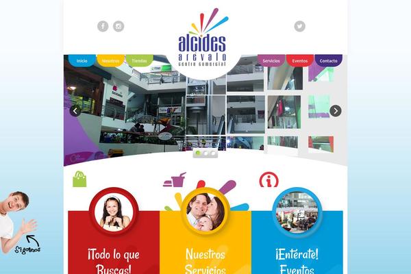 centrocomercialalcidesarevalo.com site used Alcidesarevalo
