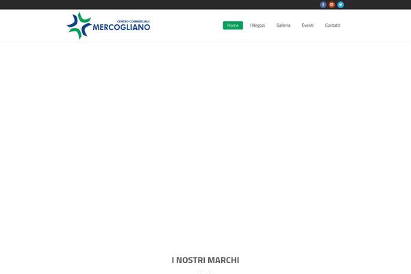 Mall theme site design template sample