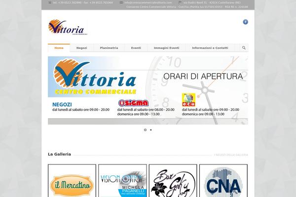 VEDA theme site design template sample