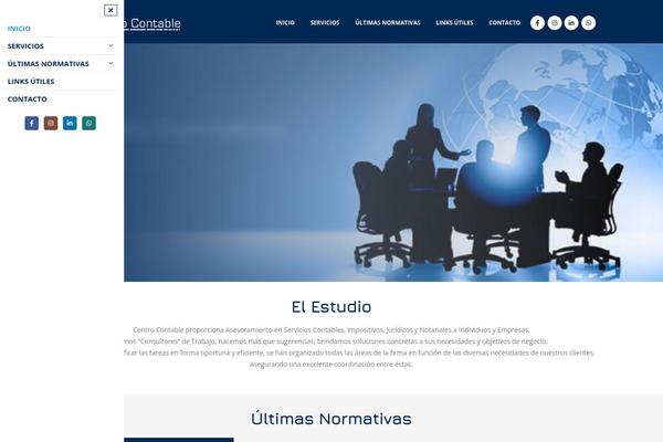 Porto theme site design template sample