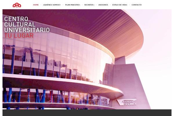 Objective theme site design template sample