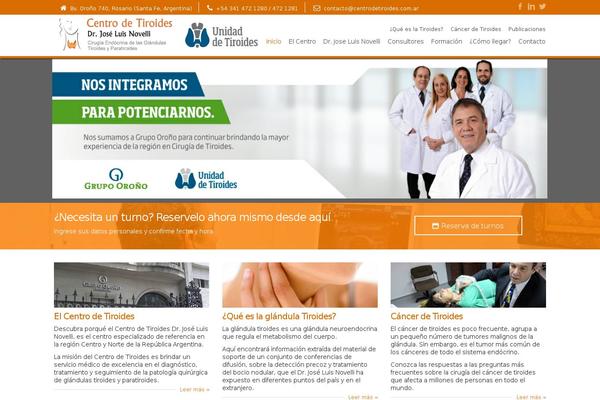 Klaus theme site design template sample