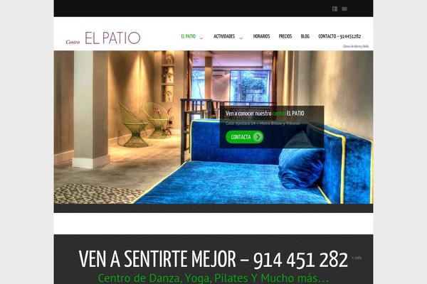 Bridge theme site design template sample