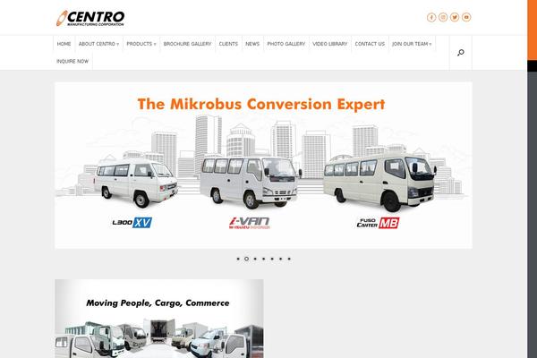 centromanufacturing.com site used Vantage-child-new