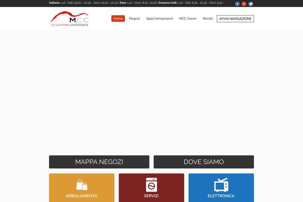 Mall theme site design template sample