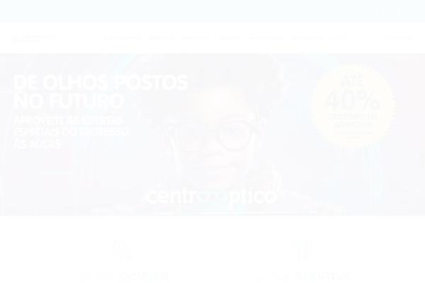 Optico website example screenshot
