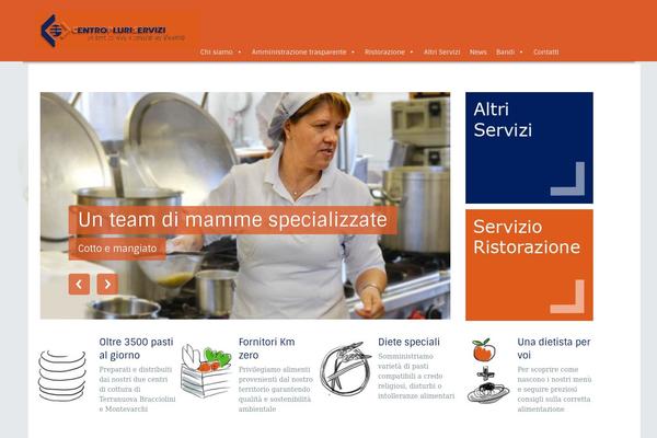 Anchorra theme site design template sample