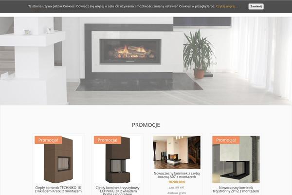 Cosmos theme site design template sample