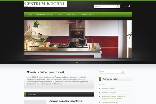 theDawn theme site design template sample
