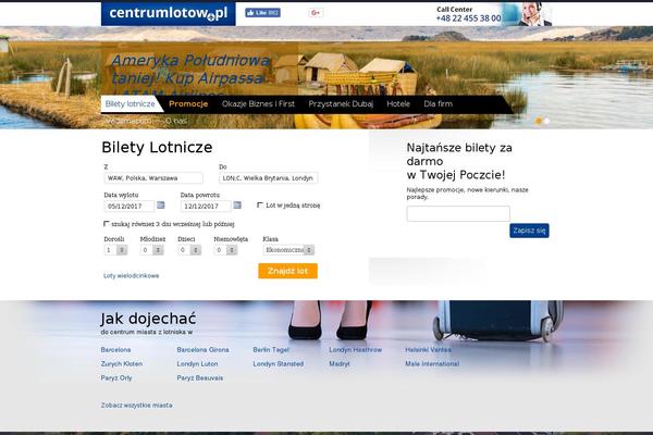centrumlotow.pl site used Cl