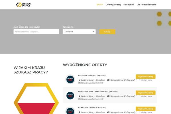 Site using Jobmonster-addon plugin