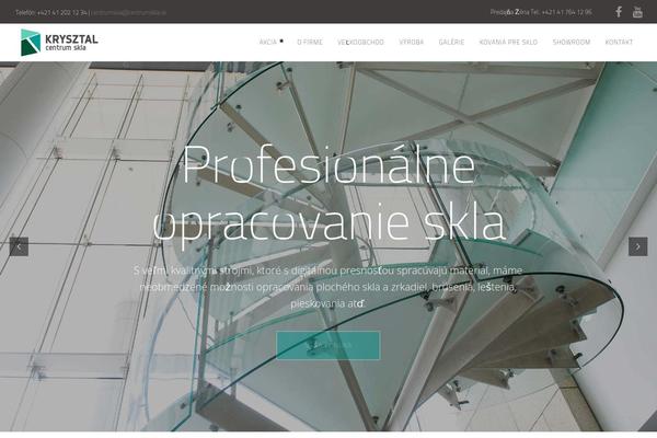 Ambient theme site design template sample