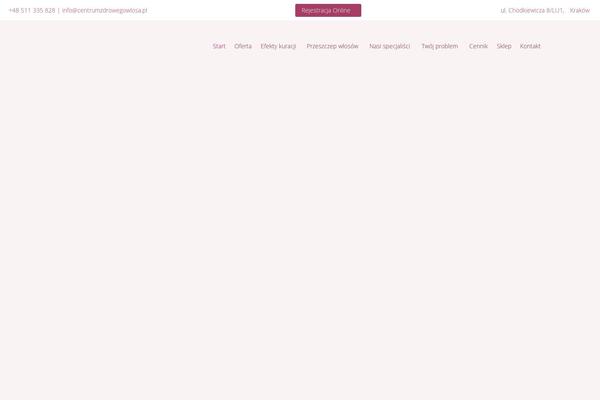centrumzdrowegowlosa.pl site used Centrum-zdrowego-wlosa