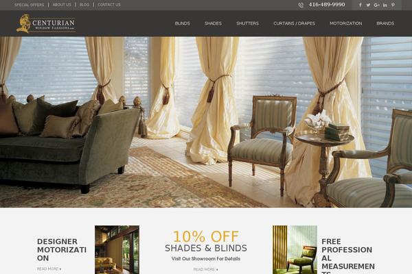 centurianwindowfashions.com site used Centurian