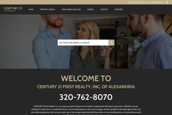 Site using Myhome-idx-broker plugin