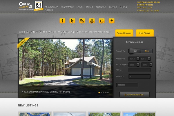 Homequest Child theme site design template sample