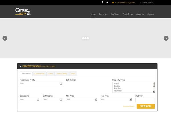 Downtown theme site design template sample