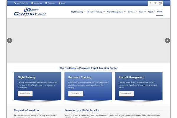 Envision theme site design template sample