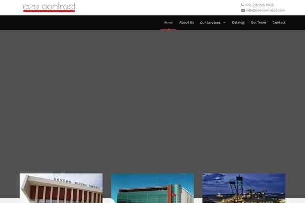 Infinite theme site design template sample